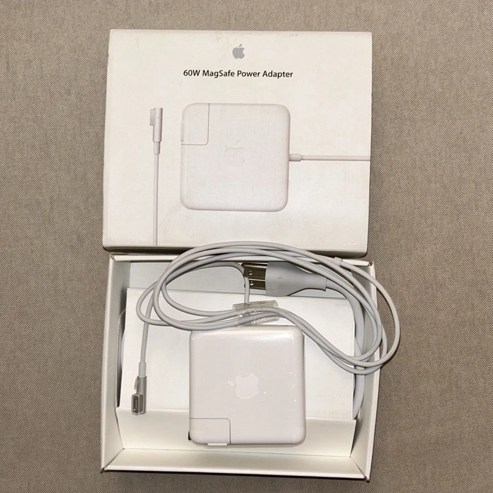 Original APPLE 60W MagSafe Power Adapter Charger - MC461LL/A